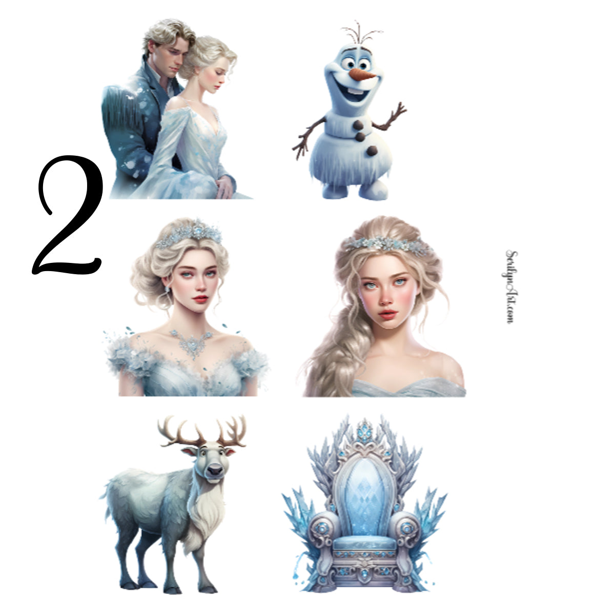 Frozen Sticker Sheet