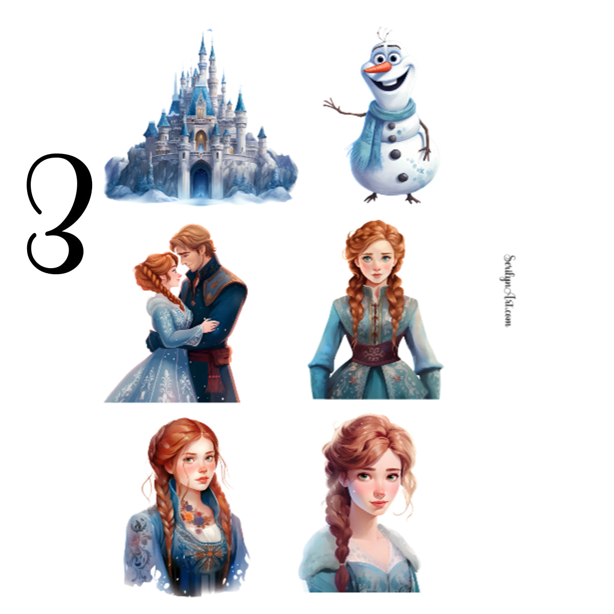 Frozen Sticker Sheet