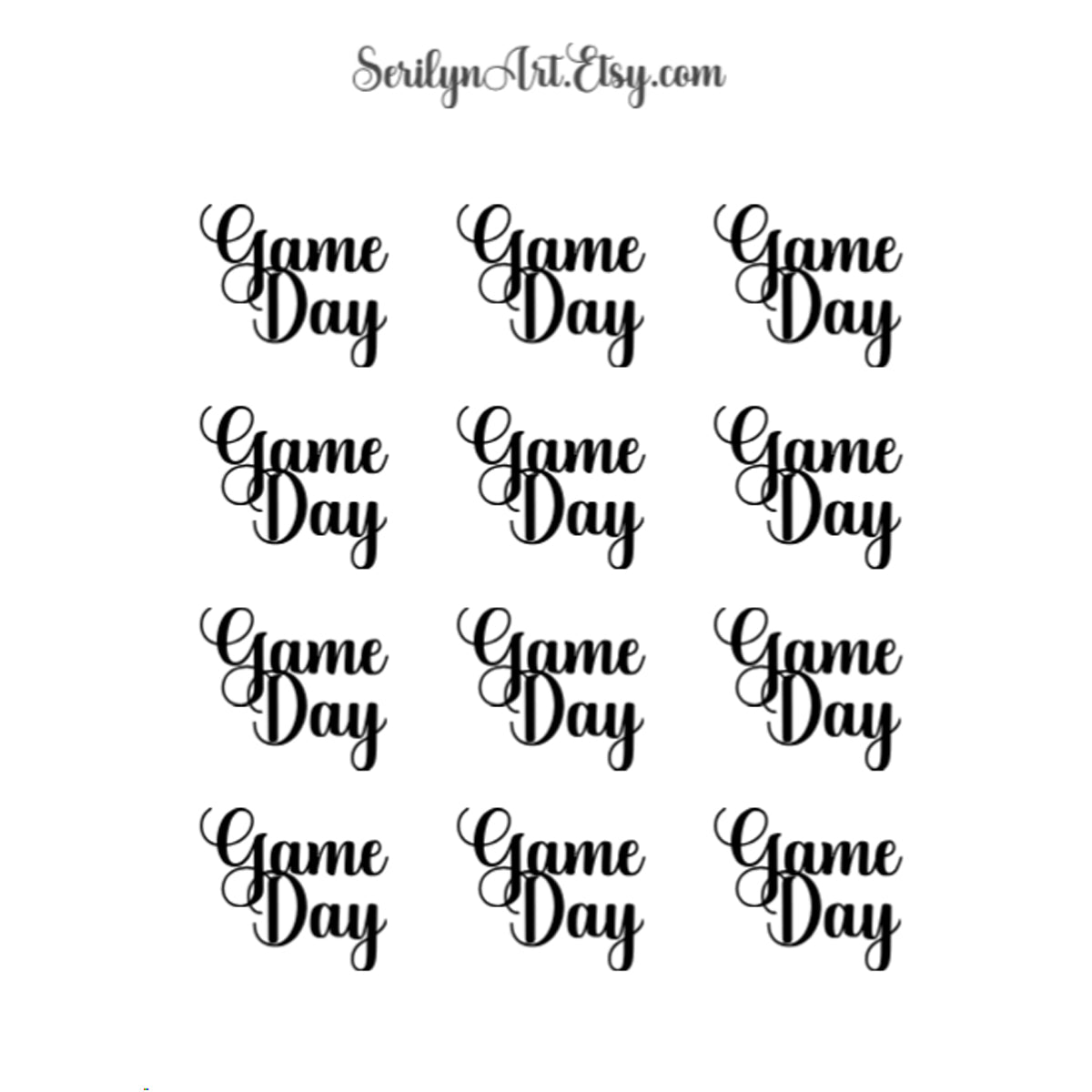 Game Day Icons/Scripts
