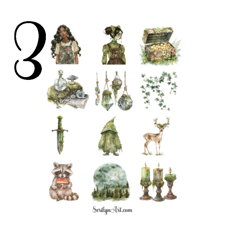 Goblincore Sticker Sheet