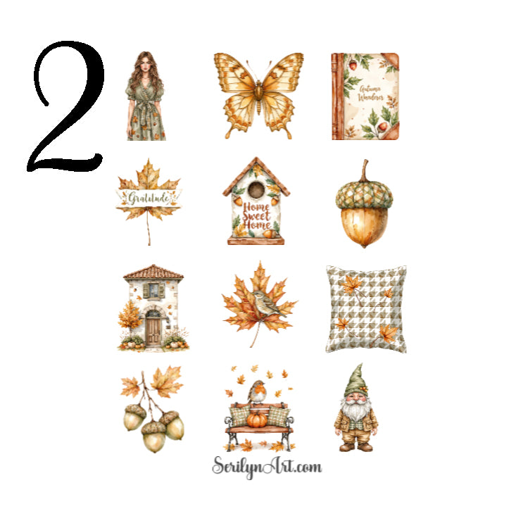 Goldcrest Glade Sticker Sheet