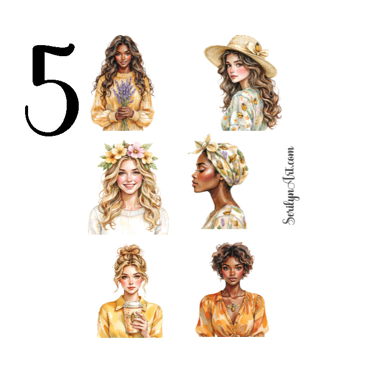 Golden Cicadas Sticker Sheet