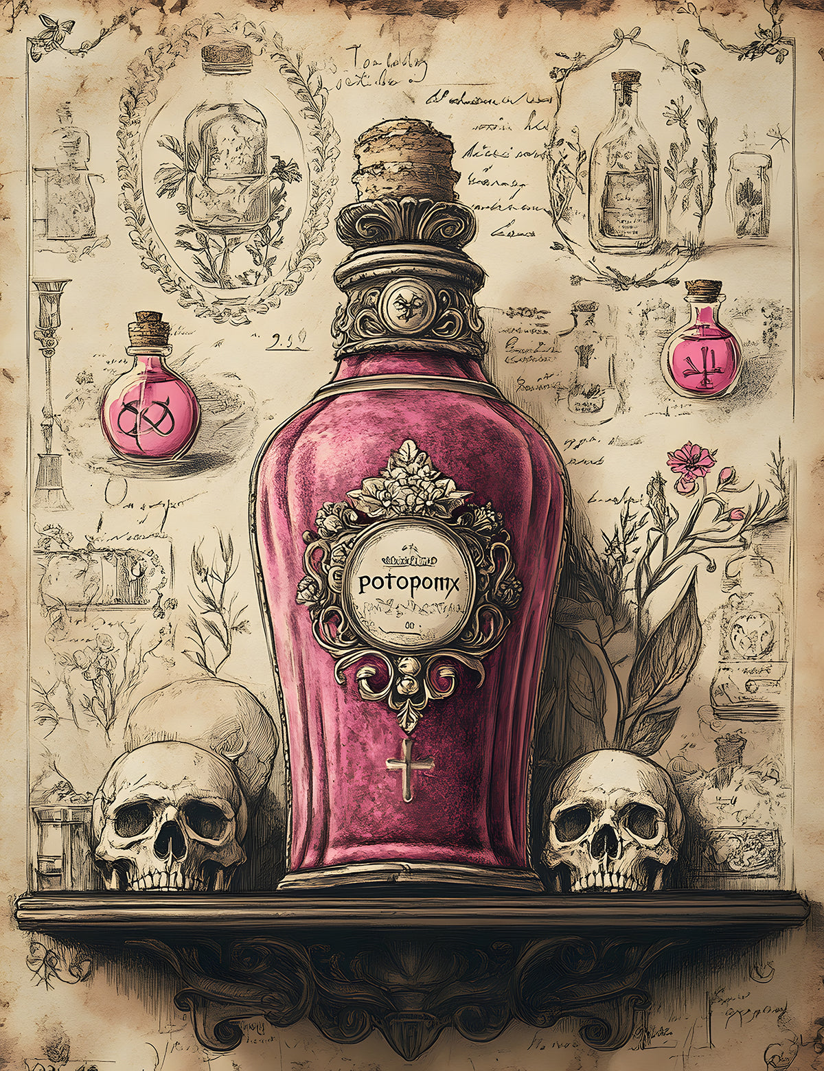 Pink Apothecary 2 Dashboards