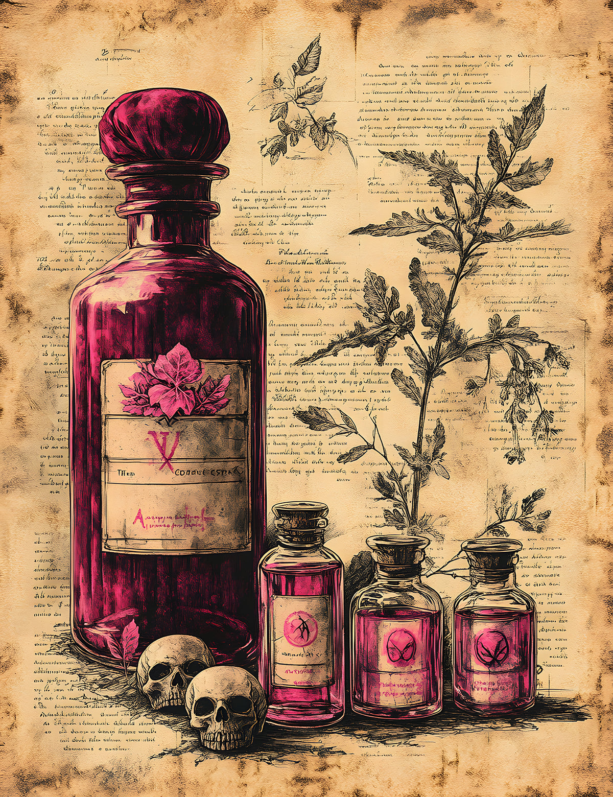 Pink Apothecary 1 Dashboards