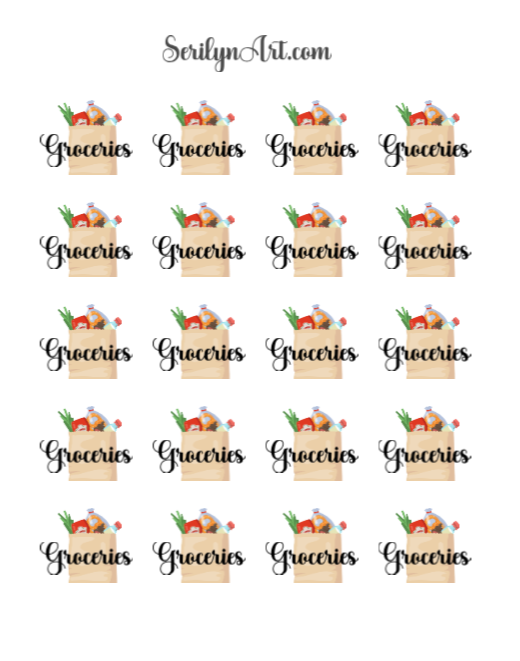 Groceries Scripts and Icons