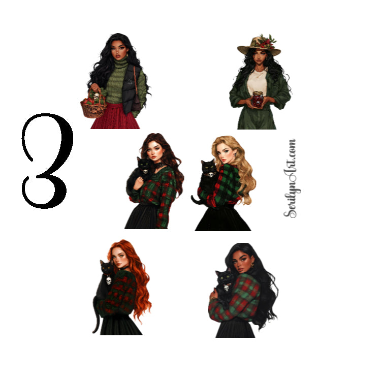 Hallow Cottage Sticker Sheet