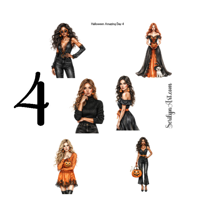 Halloween Amazing Day Sticker Sheet