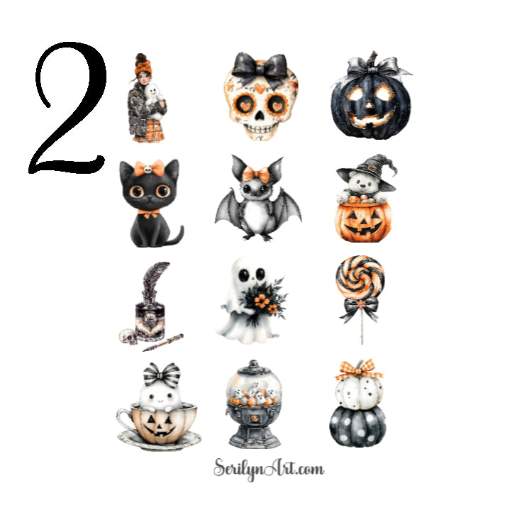 Halloween Cuteness Sticker Sheet