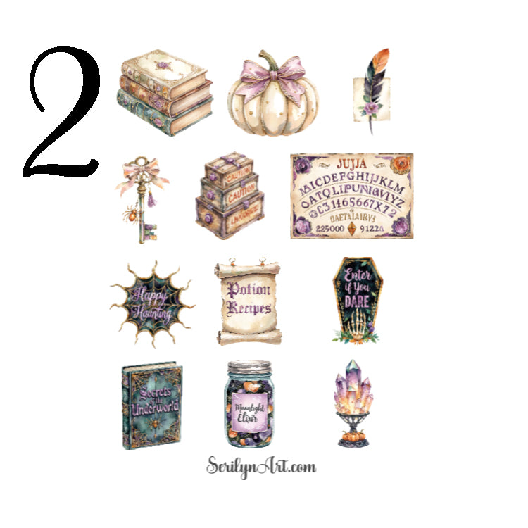 Halloween Mysteries Sticker Sheet