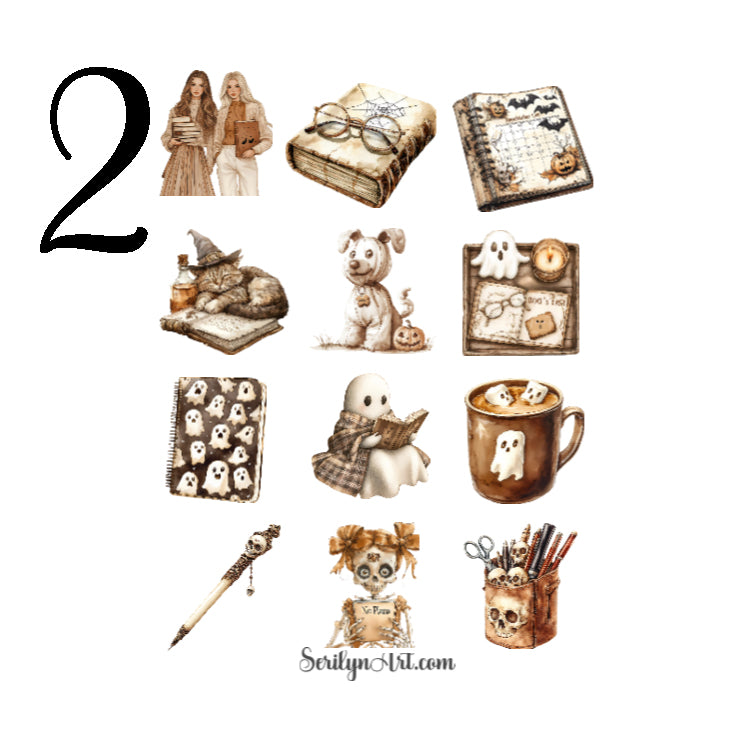 Halloween Planner Sticker Sheet