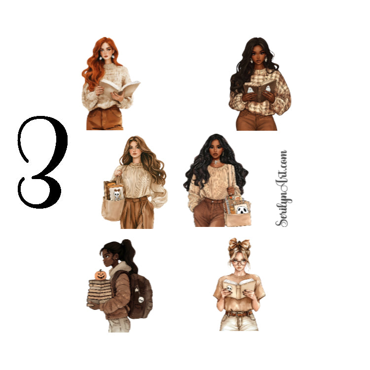 Halloween Planner Sticker Sheet