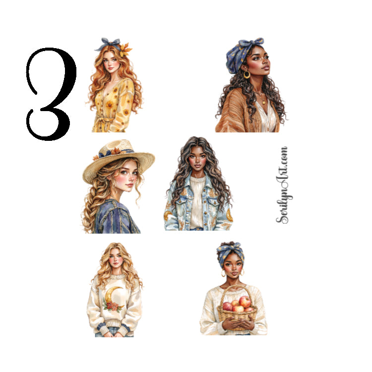 Harvest Moon Sticker Sheet