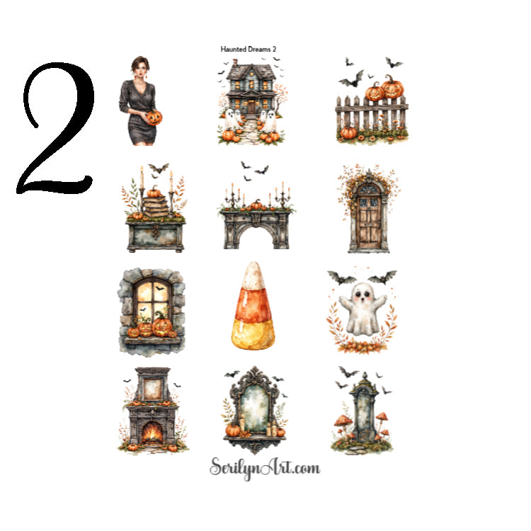 Haunted Dreams Sticker Sheet