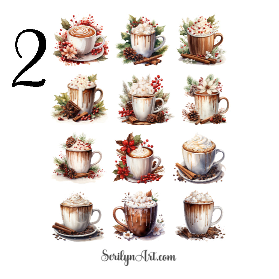 Hot Cocoa Sticker Sheet