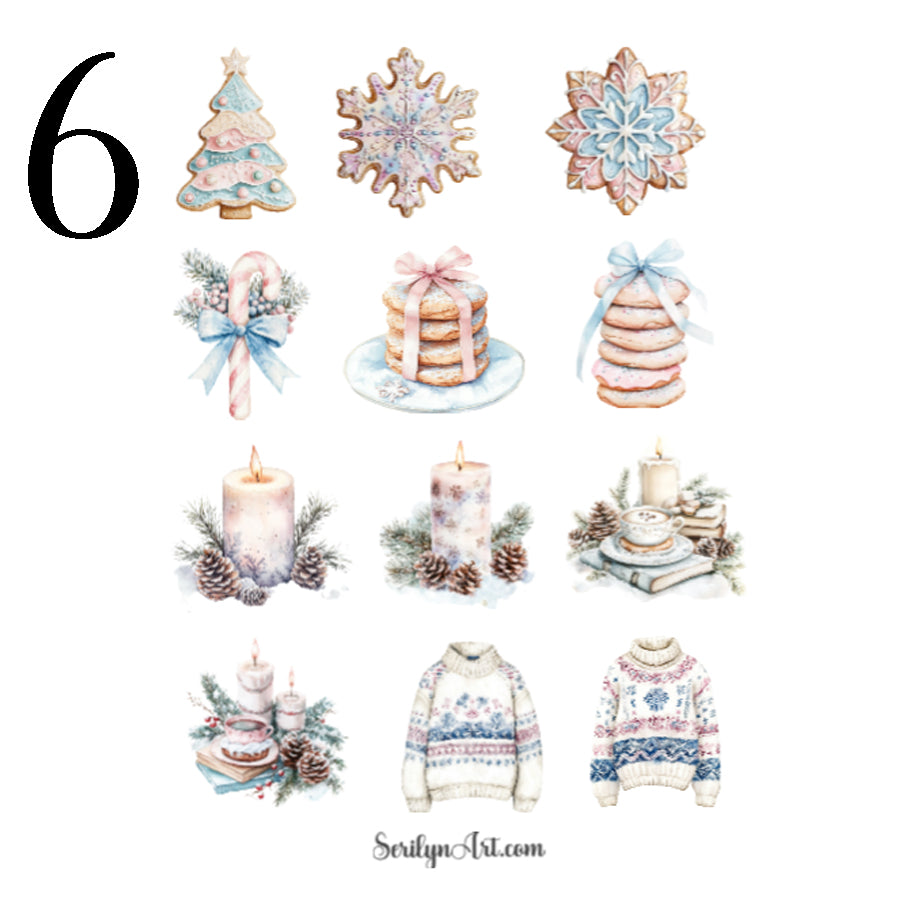 Hygge Winter Sticker Sheet