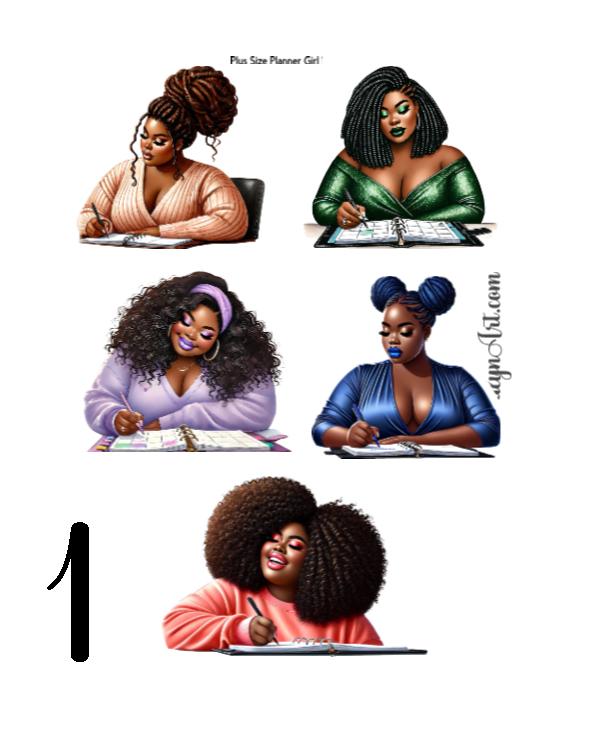 Plus Sized Planner Girls