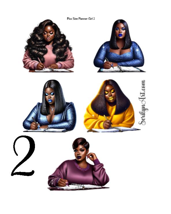 Plus Sized Planner Girls