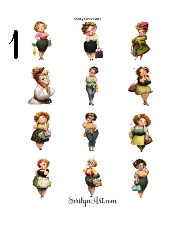 Quirky Curvy Girls
