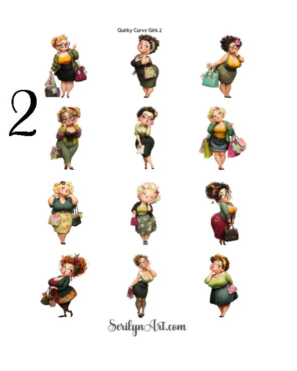 Quirky Curvy Girls