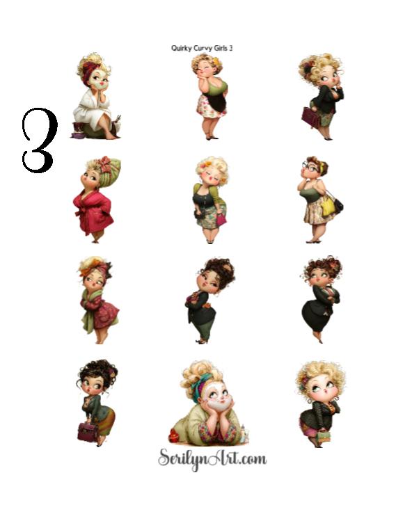 Quirky Curvy Girls
