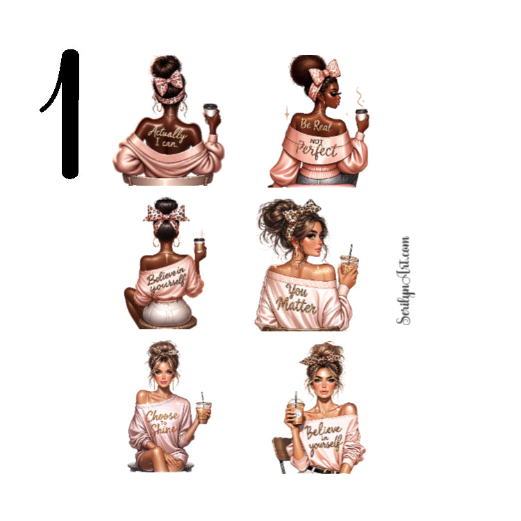 Inspirational Girls with Coffee