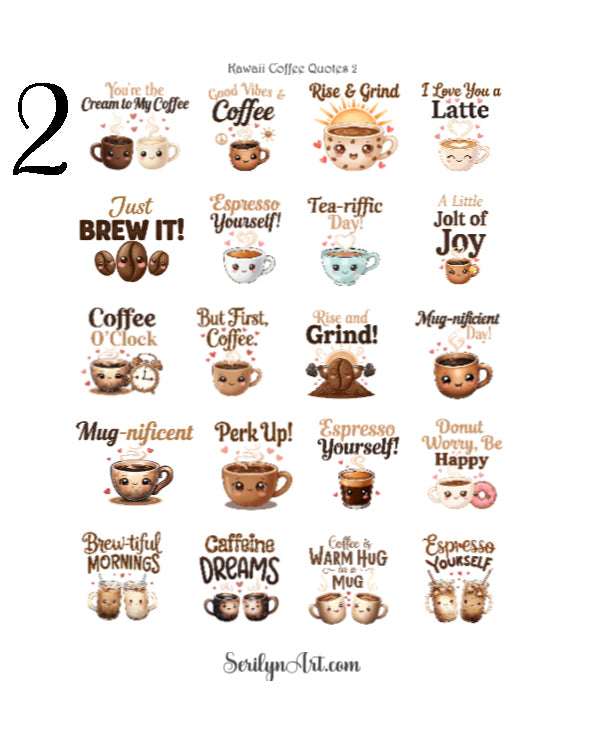 Kawaii Coffee Quotes