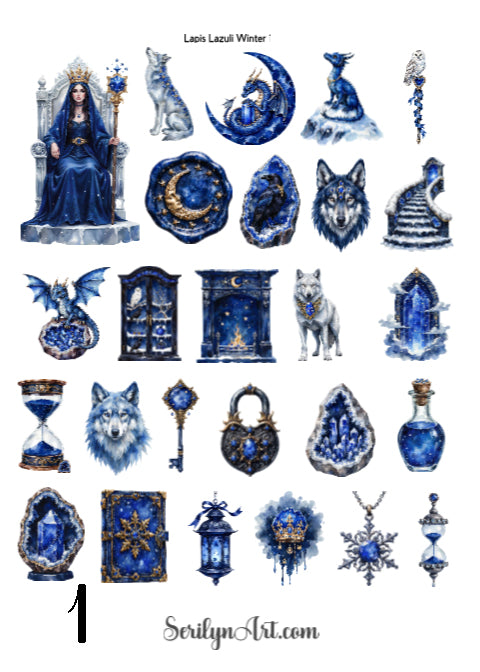 Lapis Lazuli Winter