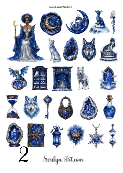 Lapis Lazuli Winter