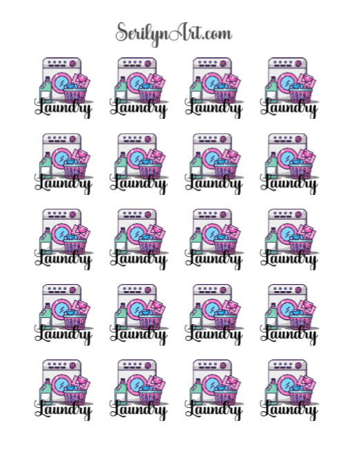 Laundry Scripts and Icons