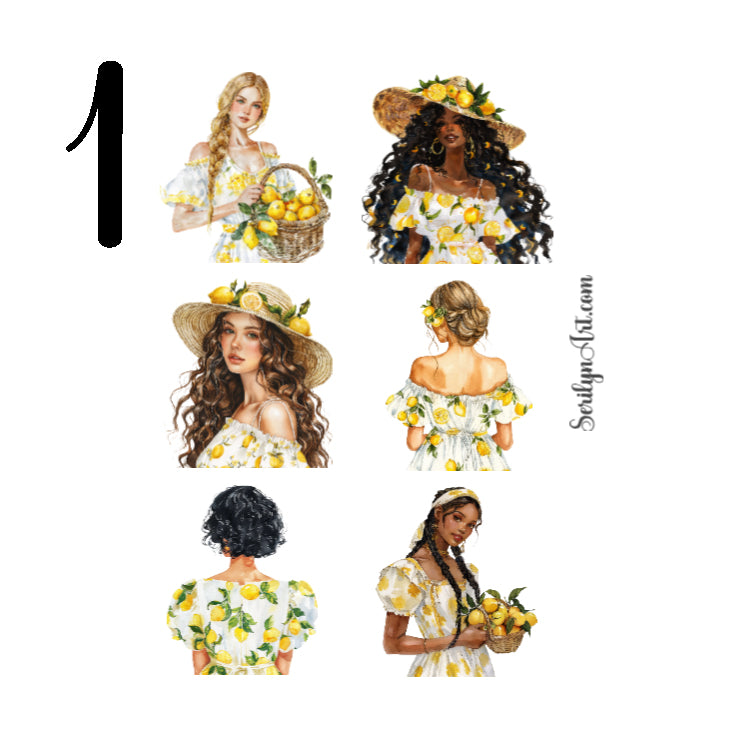 Lemon Addiction Sticker Sheet