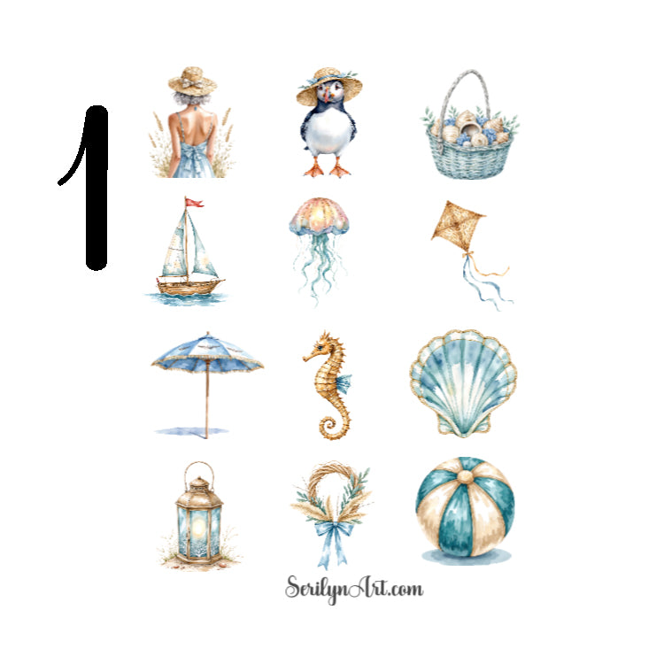 Lichtvelden Summer Sticker Sheet