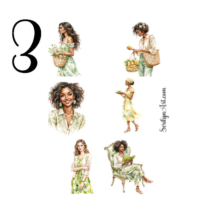 Lime Life Sticker Sheet