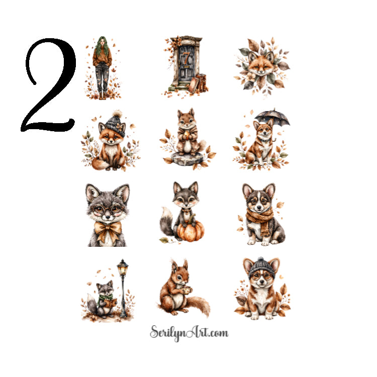 London Fog Sticker Sheet