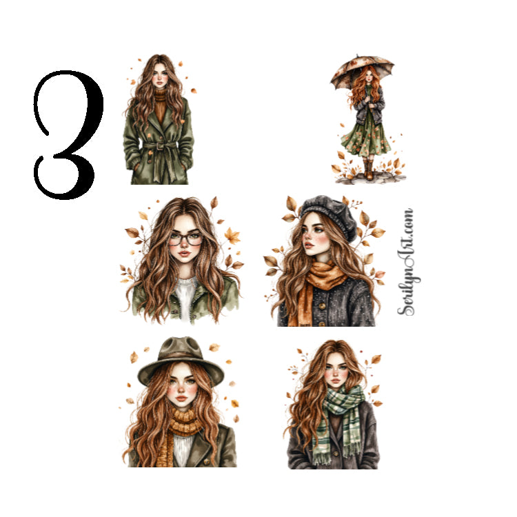 London Fog Sticker Sheet