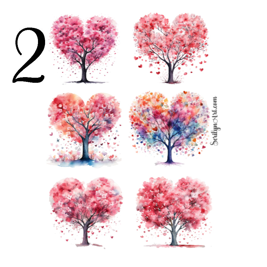 Love Trees Sticker Sheet