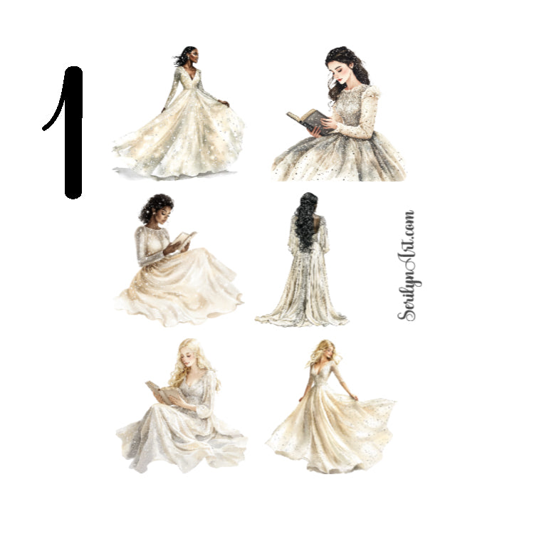 Lunar Beauty Sticker Sheet