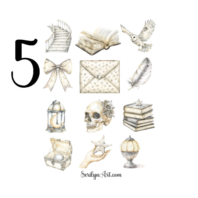 Lunar Beauty Sticker Sheet