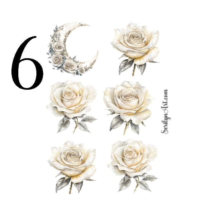 Lunar Beauty Sticker Sheet