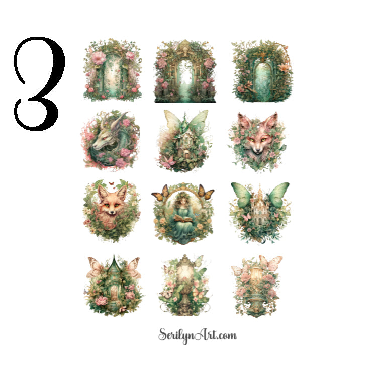 Magic Forest Sticker Sheet