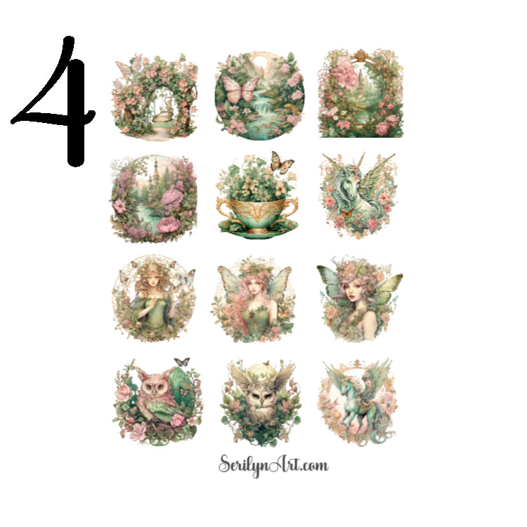Magic Forest Sticker Sheet