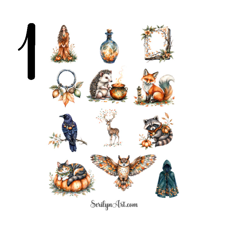 Magic Witchery Sticker Sheet