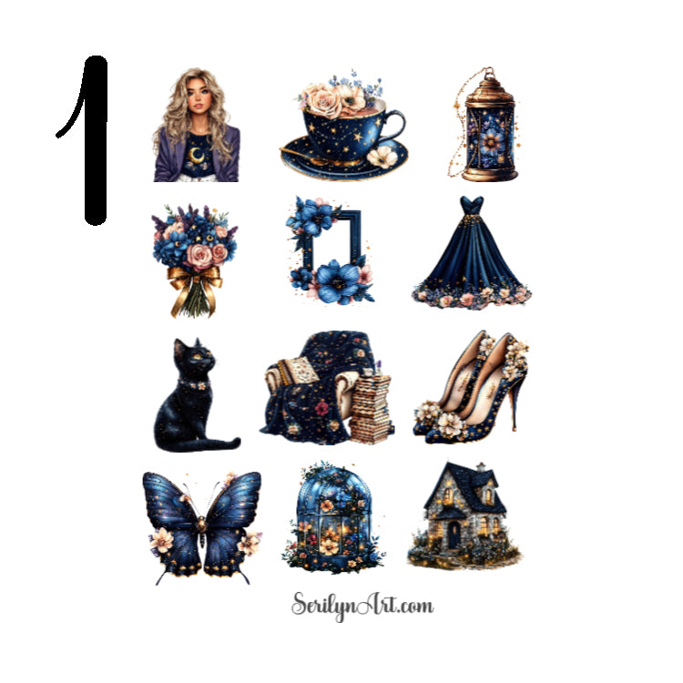 Magical Garden Sticker Sheet