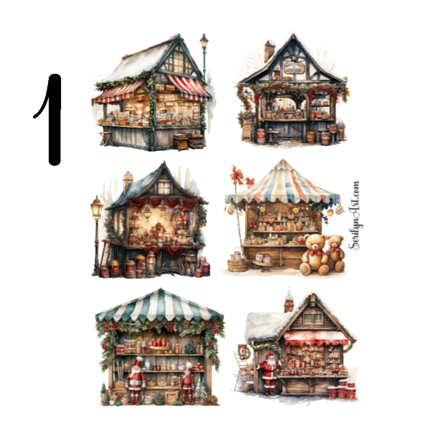 Market Stall Sticker Sheet