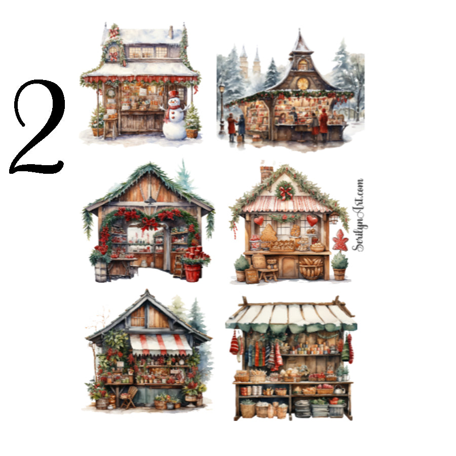 Market Stall Sticker Sheet
