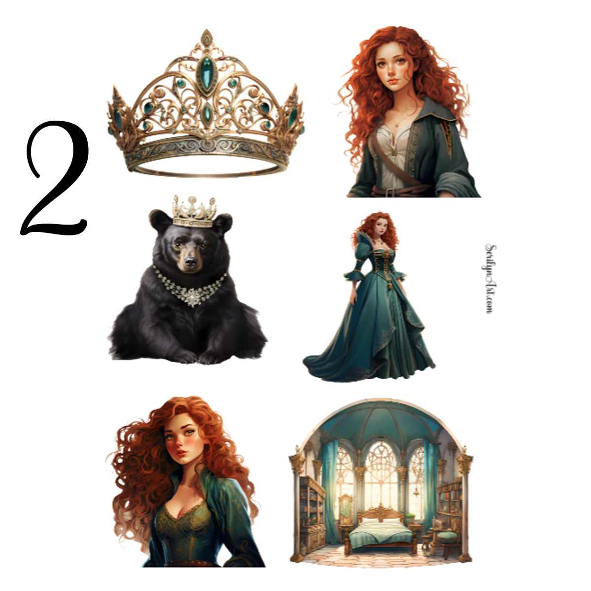 Merida Sticker Sheet