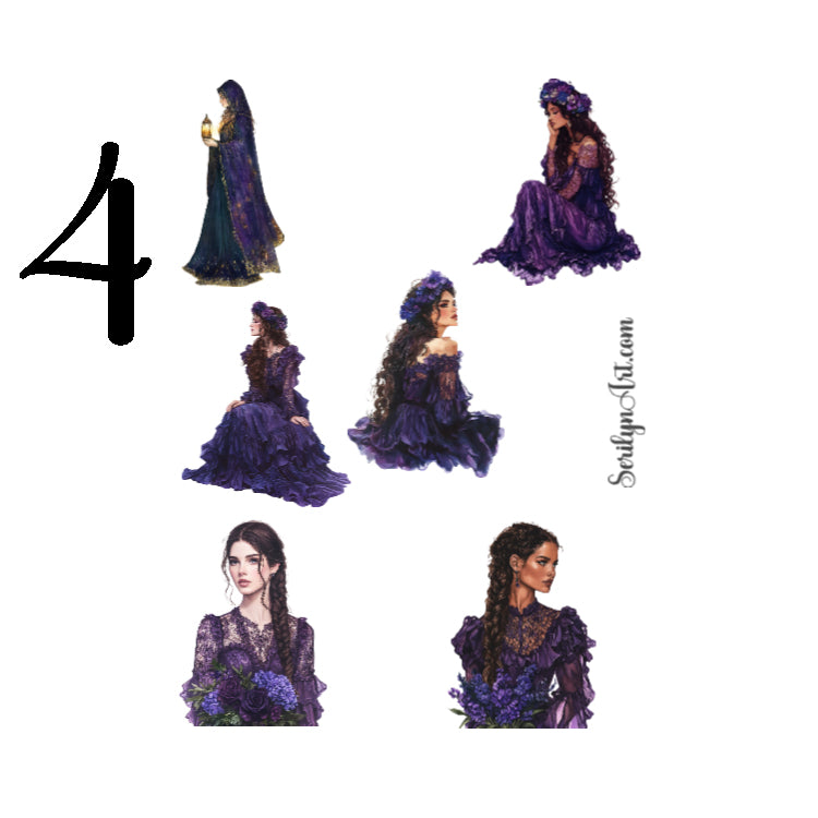 Midnight Garden Sticker Sheet