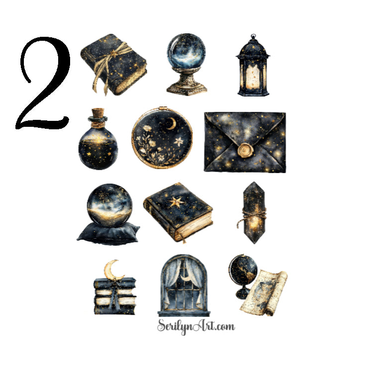 Midnight Reverie Sticker Sheet