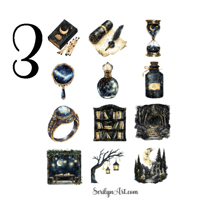 Midnight Reverie Sticker Sheet