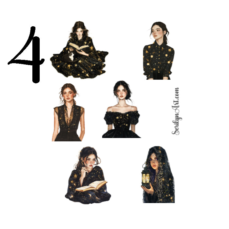 Midnight Reverie Sticker Sheet