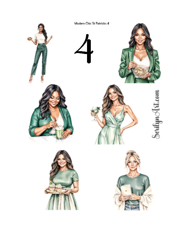 Modern Chic St Patricks Collection